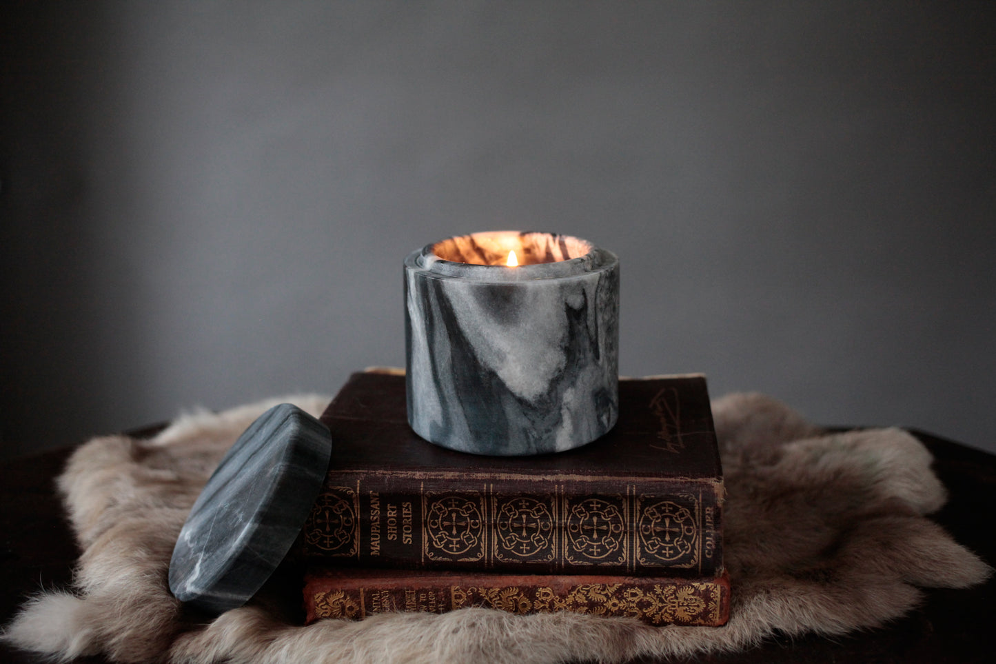 Marble Vessel Candle